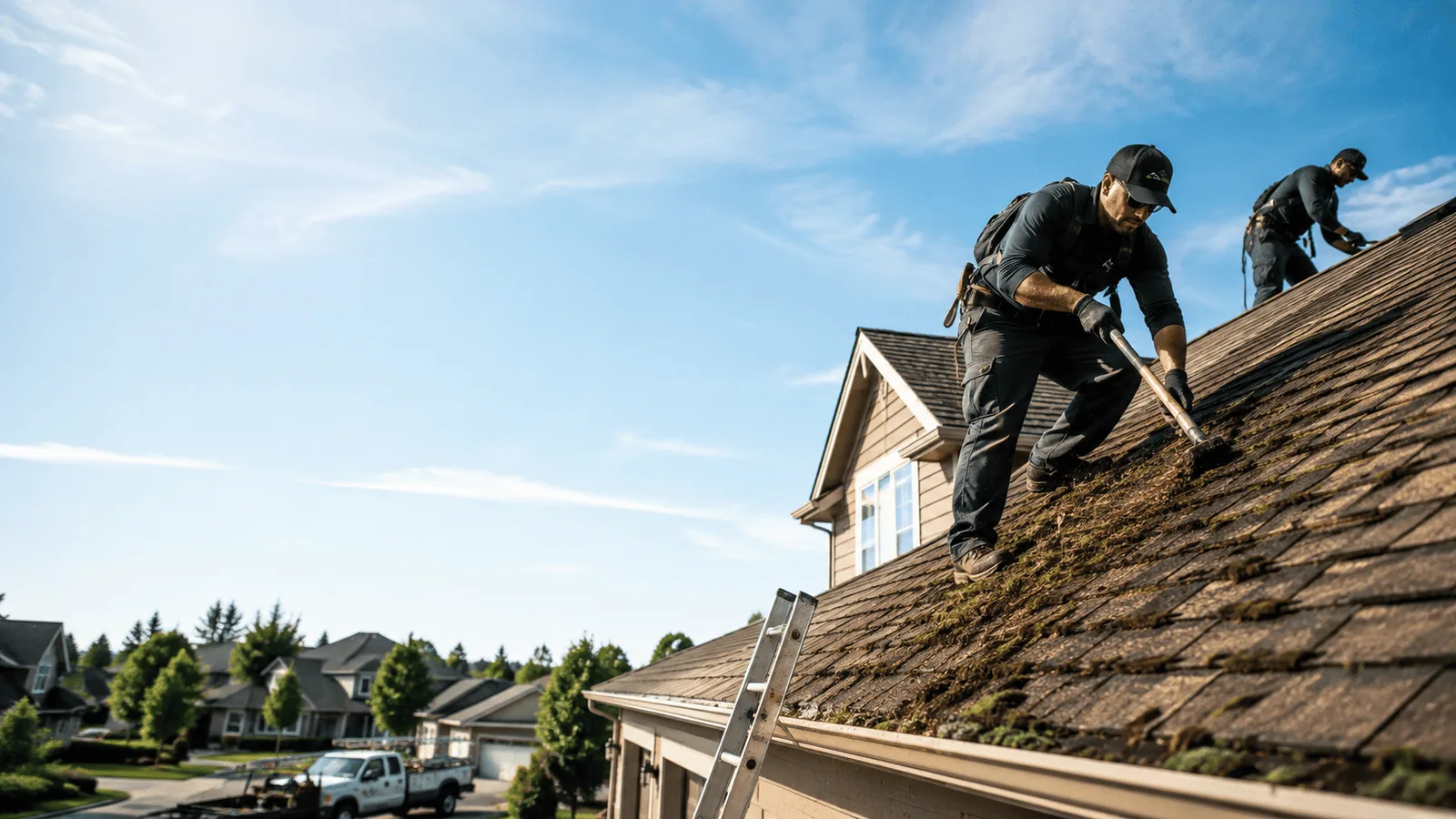 Roof Moss Removal in Amalia, NM near me